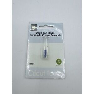 Cricut 29-0630 Deep Cut Blades 1 package With 2 Blades New